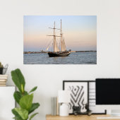 Hudson River Boat Tour Poster (Thuiskantoor)