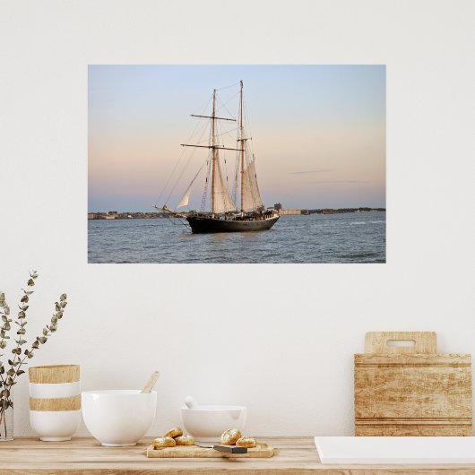 Hudson River Boat Tour Poster (Keuken)