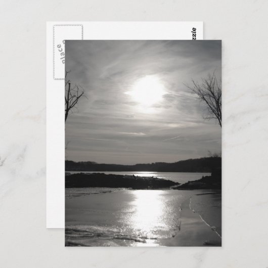 Hudson River Briefkaart (Voorkant / Achterkant)