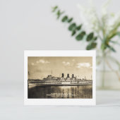 Hudson River Day Line Steamer Washington Irving Briefkaart (Staand voorkant)