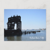 Hudson River Dock New York City NYC Briefkaart (Voorkant)
