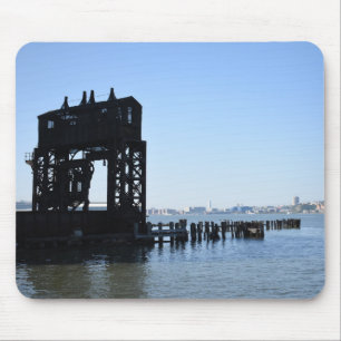 Hudson River Dock New York City NYC Muismat