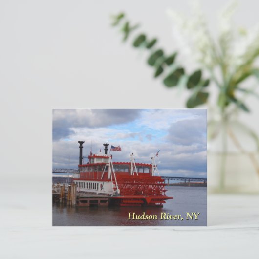Hudson River Ferry Briefkaart (Staand voorkant)
