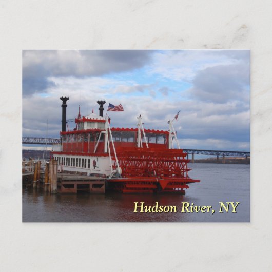 Hudson River Ferry Briefkaart (Voorkant)