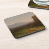 Hudson River Landscape, c.1860-5 (olie op het canv Bier Onderzetter (Linkerzijde)