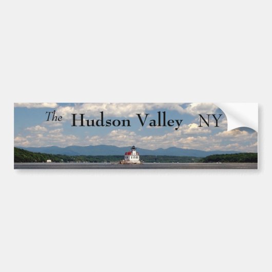 Hudson River Lighthouse Bumpersticker (Voorkant)