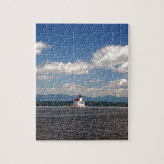 Hudson River Lighthouse Legpuzzel (Verticaal)