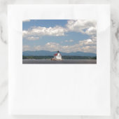 Hudson River Lighthouse Rechthoekige Sticker (Tas)