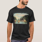 & Hudson River Mannen-T-shirt T-shirt (Voorkant)