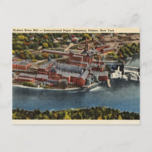 Hudson River Mill, Palmer, New York Briefkaart