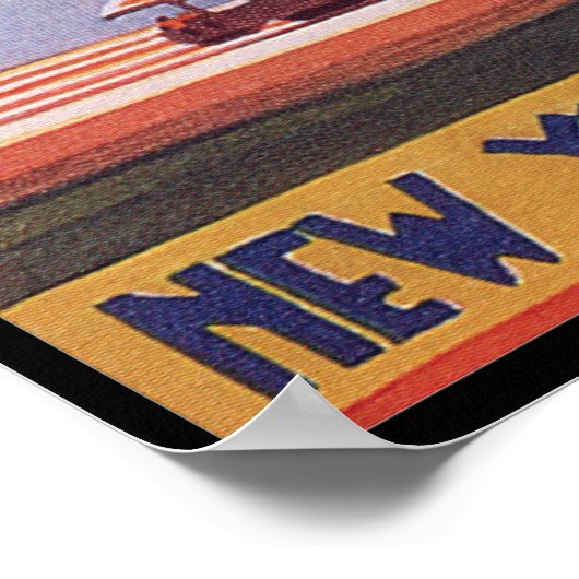 Hudson River - New York Central System Poster (Hoek)