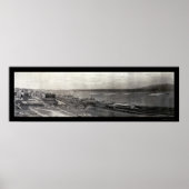 Hudson River Parade Foto 1909 Poster (Voorkant)