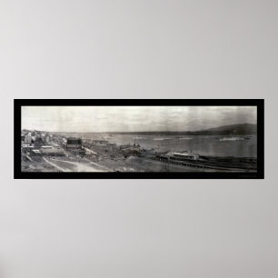 Hudson River Parade Foto 1909 Poster