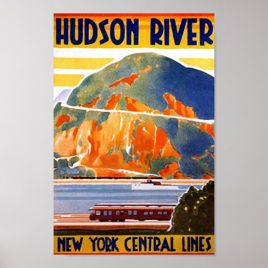 HUDSON RIVER POSTER (Voorkant)