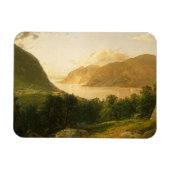 Hudson River Scene door John Frederick Kensett Magneet (Horizontaal)