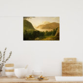 Hudson River Scene door John Frederick Kensett Poster (Keuken)