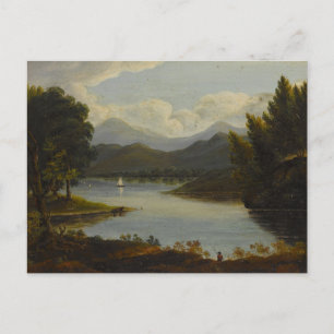 Hudson River Schilderij Briefkaart