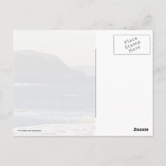 Hudson River Thaw Briefkaart (Achterkant)