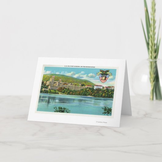 Hudson River Uitzicht van de Amerikaanse militaire Kaart (Voorkant)