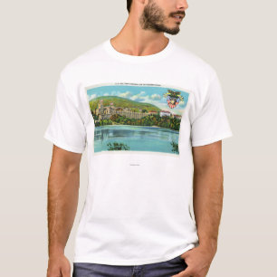 Hudson River Uitzicht van de Amerikaanse militaire T-shirt