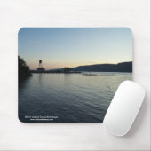 Hudson, rivier de Dusk Mousepad Muismat (Met muis)