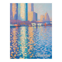 Hudson Rivier Impasto Impressionisme