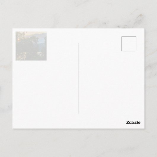 Hudson Summer Evening Briefkaart (Achterkant)