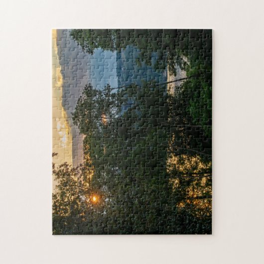 Hudson Summer Evening Legpuzzel (Verticaal)