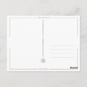 Hudson Super 6 '51 Briefkaart (Achterkant)