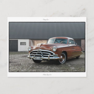 Hudson Super 6 '51 Briefkaart