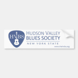 Hudson Valley Blues Society Bumpersticker