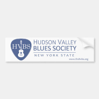 Hudson Valley Blues Society Bumpersticker