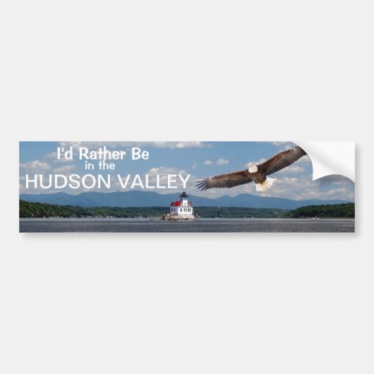 Hudson Valley Bumpersticker (Voorkant)