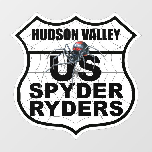 Hudson Valley-hoofdstuk - Decal Hoofdstuk Logo (Vel)