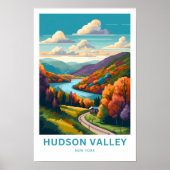Hudson Valley New York Travel Print (Voorkant)