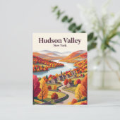 Hudson Valley, New York, VS Briefkaart (Staand voorkant)