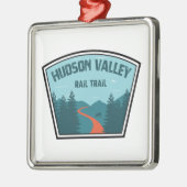 Hudson Valley Rail Trail New York Metalen Ornament (Links)