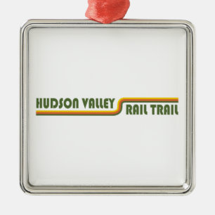 Hudson Valley Rail Trail New York Metalen Ornament
