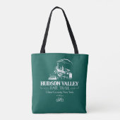 Hudson Valley Rail Trail (RT) Tote Bag (Achterkant)