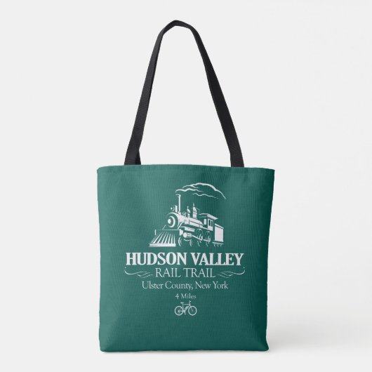 Hudson Valley Rail Trail (RT) Tote Bag (Achterkant)