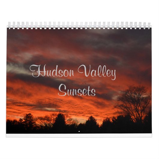 Hudson Valley Zonsondergangen Kalender (Hoes)