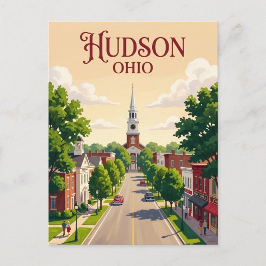 Hudson VS Briefkaart (Voorkant)