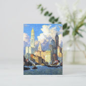 Hudson Waterfront Briefkaart (Staand voorkant)