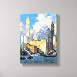  Hudson Waterfront Canvas Afdruk