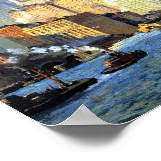  Hudson Waterfront Poster (Hoek)