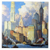 Hudson Waterfront Tegeltje (Voorkant)