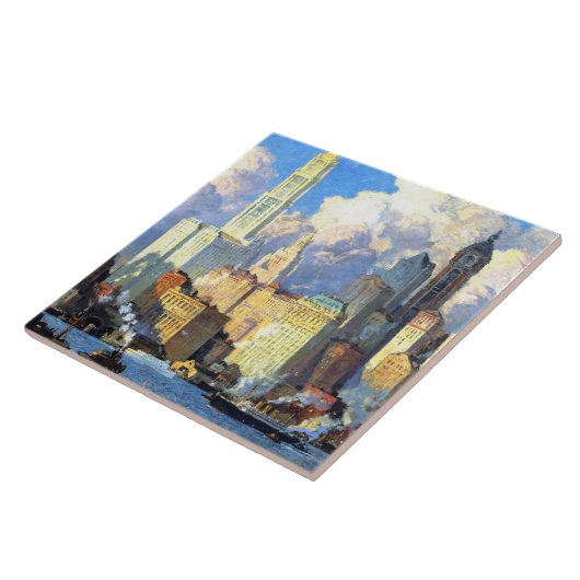 Hudson Waterfront Tegeltje (Zijkant)