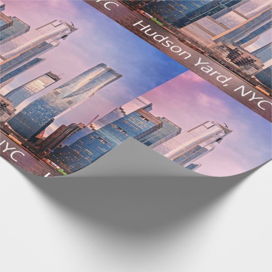 Hudson Yard Manhattan New York Cadeaupapier (Hoek)