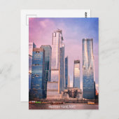 Hudson Yard Manhattan New York Cityscape Briefkaar Briefkaart (Voorkant / Achterkant)
