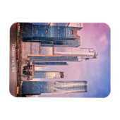 Hudson Yard Manhattan New York Cityscape Magnet Magneet (Horizontaal)